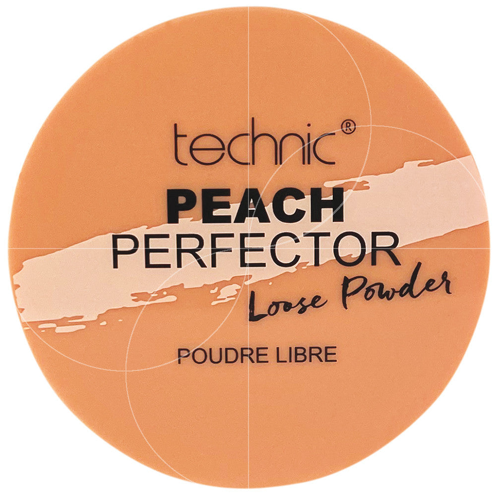 Technic Cosmetics Peach Perfector Loose Powder 10g compact with sifter